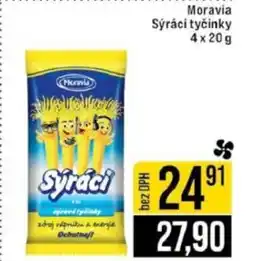 Jip Moravia Sýráci tyčinky nabídka