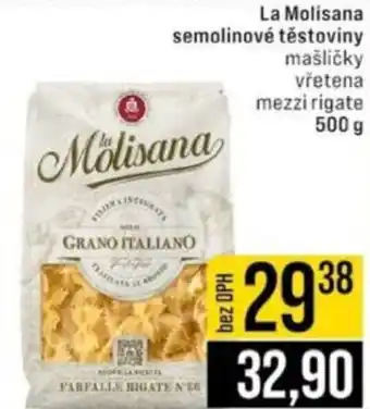 Jip La Molisana semolinové těstoviny nabídka