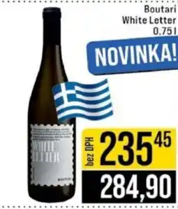 Jip Boutari White Letter nabídka