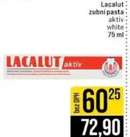 Jip Lacalut zubní pasta nabídka