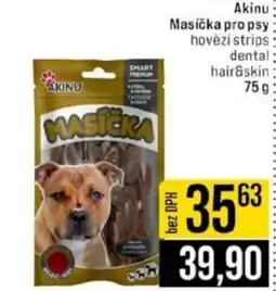 Jip Akinu Masička pro psy nabídka