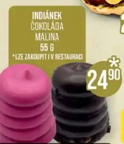 Jip Indiánek čokoláda malina nabídka