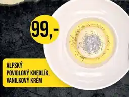 Jip Alpský povidlový knedlík, vanilkový krém nabídka