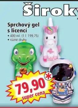 Norma Sprchový gel s licencí nabídka