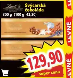 Norma ŠVÝCARSKÁ ČOKOLÁDA nabídka