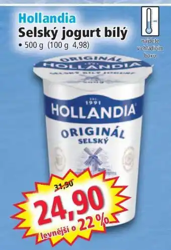 Norma Hollandia Selský jogurt bílý nabídka
