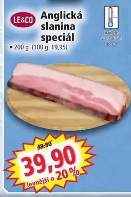 Norma Anglická slanina speciál nabídka