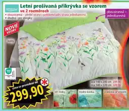 Norma Letní prošívaná přikrývka se vzorem nabídka