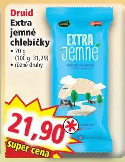 Norma Druid Extra jemné chlebíčky nabídka