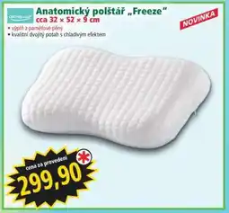 Norma Anatomický polštář „Freeze“ nabídka