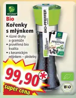 Norma Bio Kořenky s mlýnkem nabídka