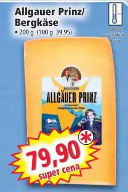 Norma Allgauer Prinz/Bergkäse nabídka