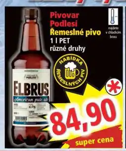 Norma Pivovar Podlesí Řemeslné pivo nabídka