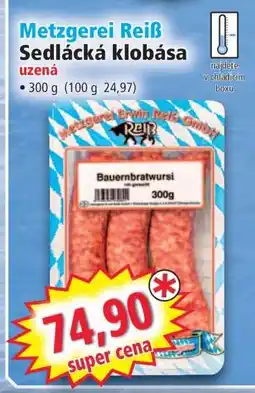 Norma SEDLÁCKÁ KLOBÁSA nabídka