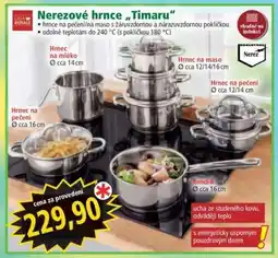 Norma Nerezové hrnce „Timaru“ nabídka
