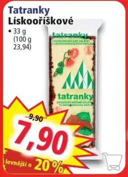 Norma Tatranky lískooříškové nabídka