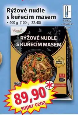 Norma Rýžové nudle s kuřecím masem nabídka