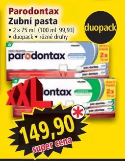 Norma Parodontax zubní pasta nabídka