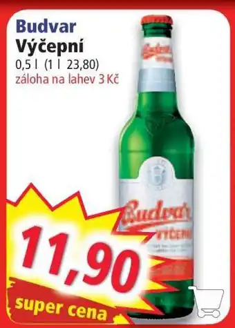Norma Budvar výčepní nabídka