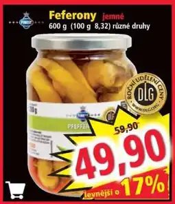 Norma Feferony jemné nabídka