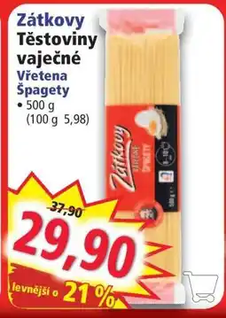 Norma Zátkovy Těstoviny vaječné nabídka
