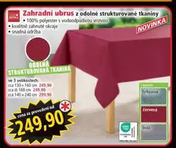 Norma Zahradní ubrus nabídka