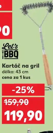 Kaufland Kartáč na gril nabídka