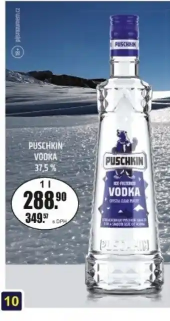 Puschkin vodka 37,5%
