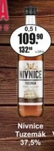 Adam Nivnice Tuzemák Vodka 37,5% nabídka