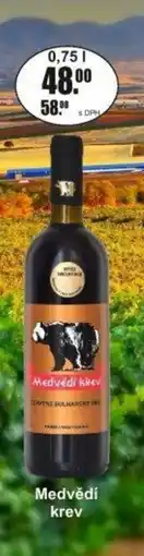 Adam Medvědí krev nabídka