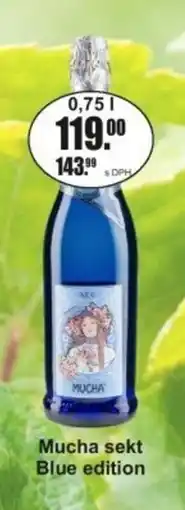Adam Mucha sekt Blue edition nabídka