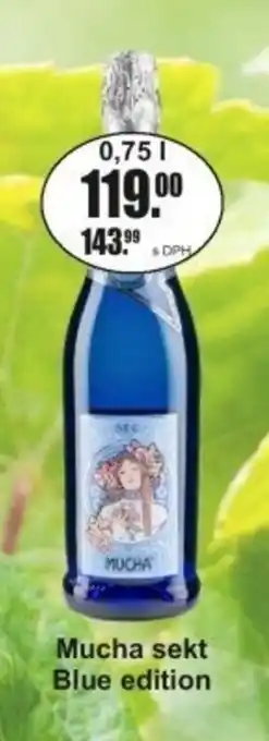 Adam Mucha sekt Blue edition nabídka