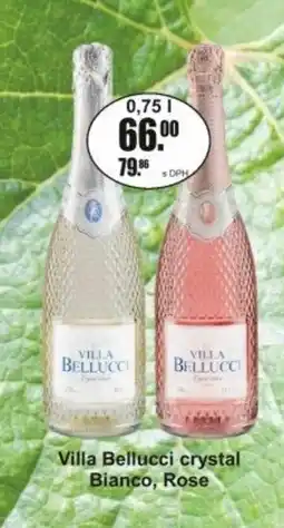 Adam Villa Bellucci crystal Bianco, Rose nabídka