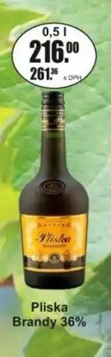 Adam Pliska Brandy 36% nabídka