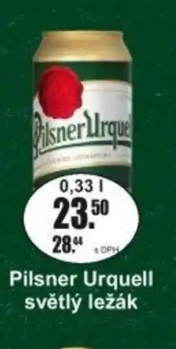 Adam Pilsner Urquell světlý ležák nabídka