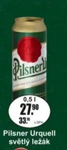 Adam Pilsner Urquell světlý ležák nabídka
