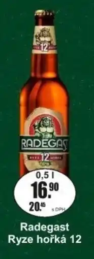 Adam Radegast Ryze hořká 12 nabídka