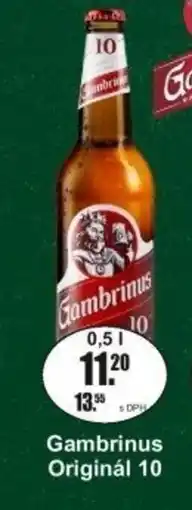 Adam Gambrinus Originál 10 nabídka