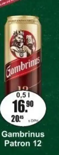 Adam Gambrinus Patron 12 nabídka