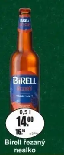 Adam Birell řezaný nealko nabídka