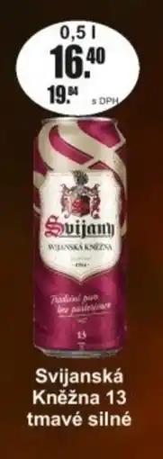 Adam Svijanská Kněžna 13 tmavé silné nabídka