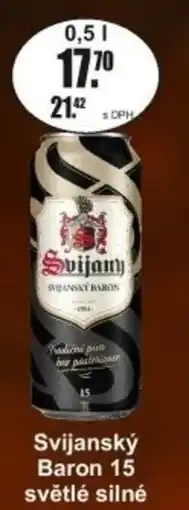 Adam Svijanský Baron 15 světlé silné nabídka