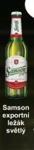 Adam Samson exportní ležák světlý nabídka