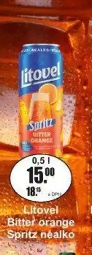 Adam Litovel Bitter orange Spritz nealko nabídka