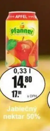 Adam Pfanner Jablečný nektar 50% nabídka