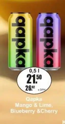 Adam Qapka Mango & Lime, Blueberry &Cherry nabídka