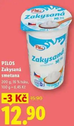 Lidl PILOS Zakysaná smetana nabídka