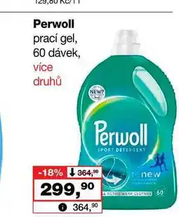 Barvy a laky drogerie Perwoll prací gel, 60 dávek nabídka