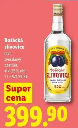 Lidl Bošácká slivovice, 0,7 1 nabídka