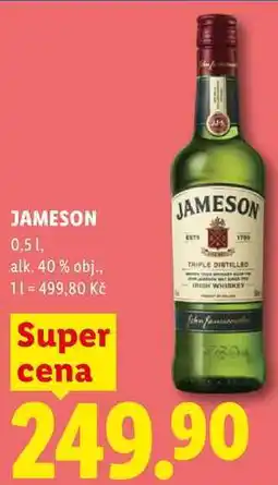 Lidl JAMESON, 0,5 1 nabídka